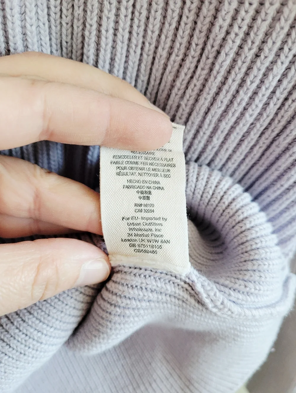Free People Allure‎ Pullover In Lavender